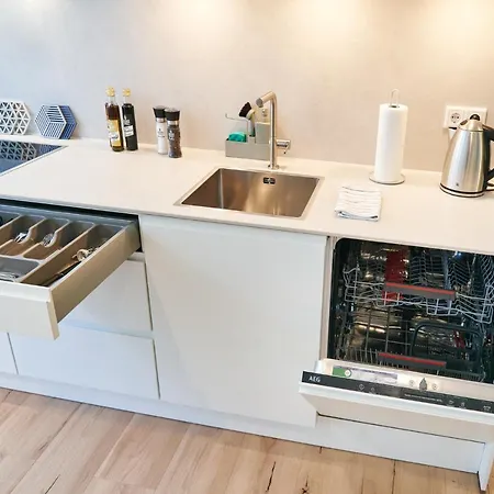 Apartment Design I Innenstadt I Kueche I Wifi Bingen am Rhein